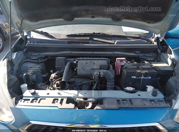 ML32A3HJ4KH011112 2019 MITSUBISHI MIRAGE Blue უკანა ხედი