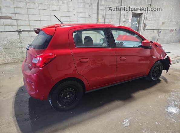 ML32A3HJ5HH012522 2017 MITSUBISHI MIRAGE Red Вид спереду