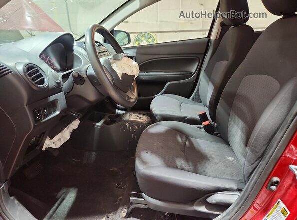 ML32A3HJ5HH012522 2017 MITSUBISHI MIRAGE Red Вид підкапотного простору