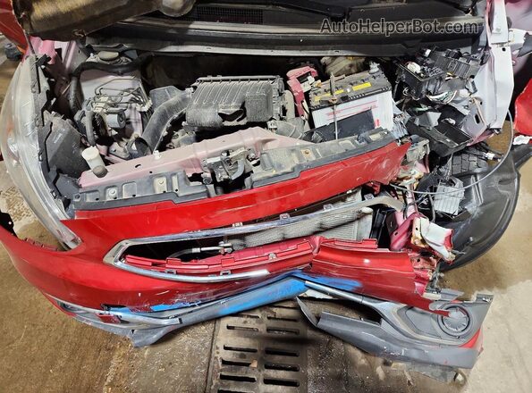 ML32A3HJ5HH012522 2017 MITSUBISHI MIRAGE Red 