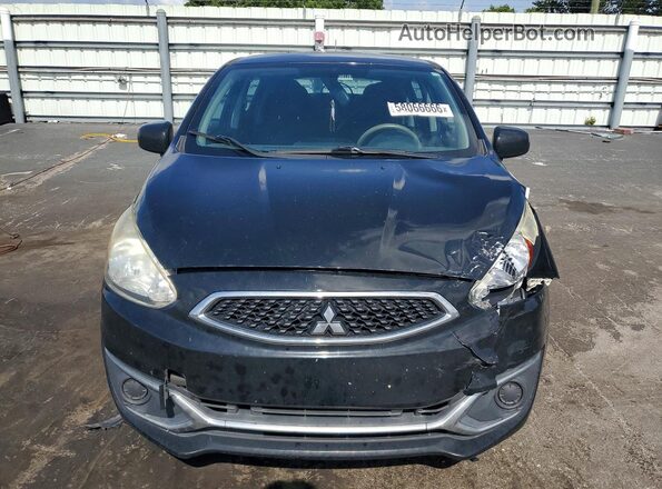 ML32A3HJ5HH016361 2017 MITSUBISHI MIRAGE Black Widok z przodu