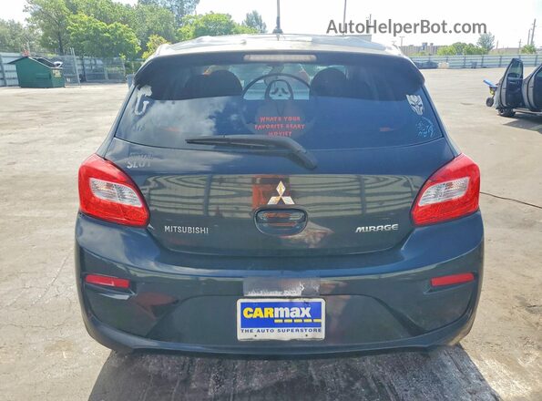 ML32A3HJ5HH016361 2017 MITSUBISHI MIRAGE Black Widok z tyłu