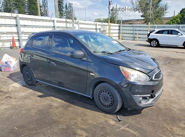 ML32A3HJ5HH016361 2017 MITSUBISHI MIRAGE Black Przód prawy