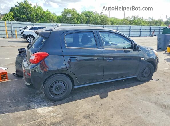 ML32A3HJ5HH016361 2017 MITSUBISHI MIRAGE Black Tył prawy