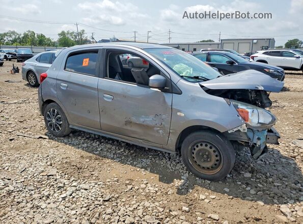 ML32A3HJ5JH009674 2018 MITSUBISHI MIRAGE Silver Передня права чверть