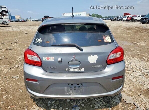 ML32A3HJ5JH009674 2018 MITSUBISHI MIRAGE Silver Вид ззаду