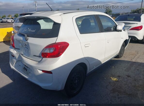 ML32A3HJ5KH014410 2019 MITSUBISHI MIRAGE White უკანა მარჯვენა