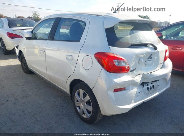 ML32A3HJ5KH014410 2019 MITSUBISHI MIRAGE White უკანა მარცხენა