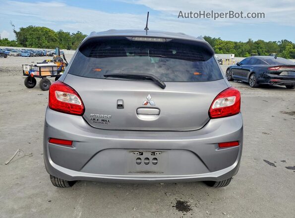 ML32A3HJ5LH002484 2020 MITSUBISHI MIRAGE Gray უკანა ხედი
