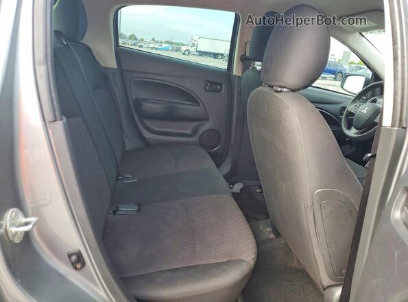 ML32A3HJ5LH002484 2020 MITSUBISHI MIRAGE Gray უკანა სავარძლების ხედი