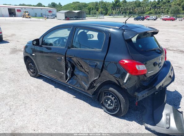 ML32A3HJ5LH003635 2020 MITSUBISHI MIRAGE Black Rear left