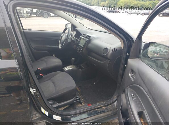 ML32A3HJ6KH013086 2019 MITSUBISHI MIRAGE Black წინა სალონის ხედი