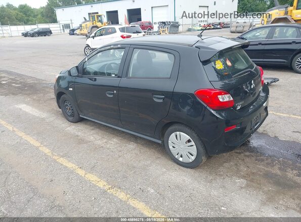 ML32A3HJ6KH013086 2019 MITSUBISHI MIRAGE Black უკანა მარცხენა