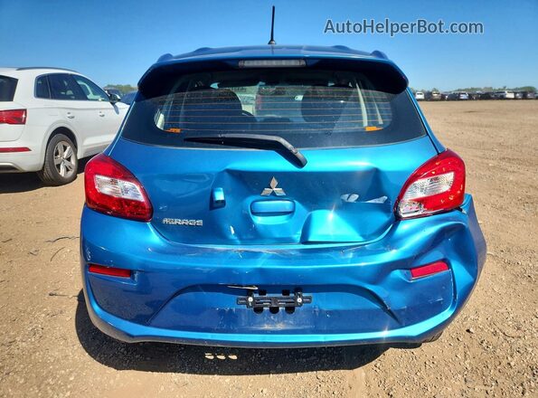 ML32A3HJ6LH007581 2020 MITSUBISHI MIRAGE Blue Հետևի տեսք