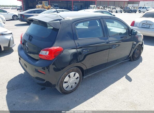 ML32A3HJ6LH008827 2020 MITSUBISHI MIRAGE Black უკანა მარჯვენა