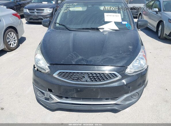 ML32A3HJ6LH008827 2020 MITSUBISHI MIRAGE Black წინა ხედი