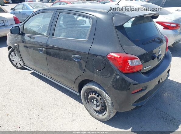 ML32A3HJ6LH008827 2020 MITSUBISHI MIRAGE Black უკანა მარცხენა