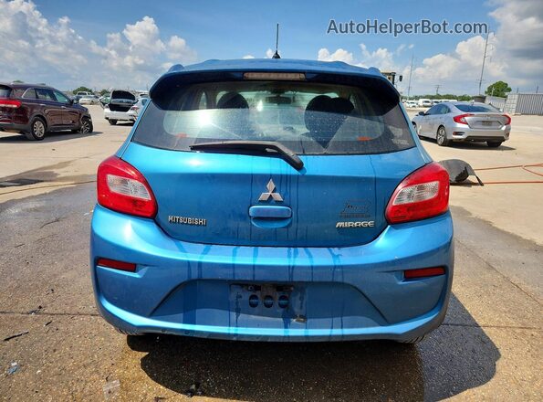 ML32A3HJ7HH015079 2017 MITSUBISHI MIRAGE Blue Вид ззаду