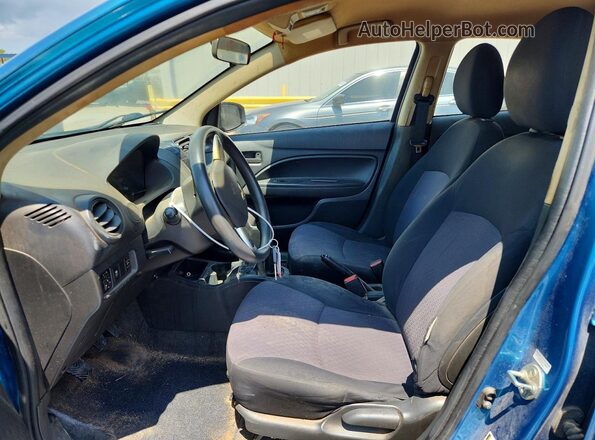 ML32A3HJ7HH015079 2017 MITSUBISHI MIRAGE Blue Вид салону спереду