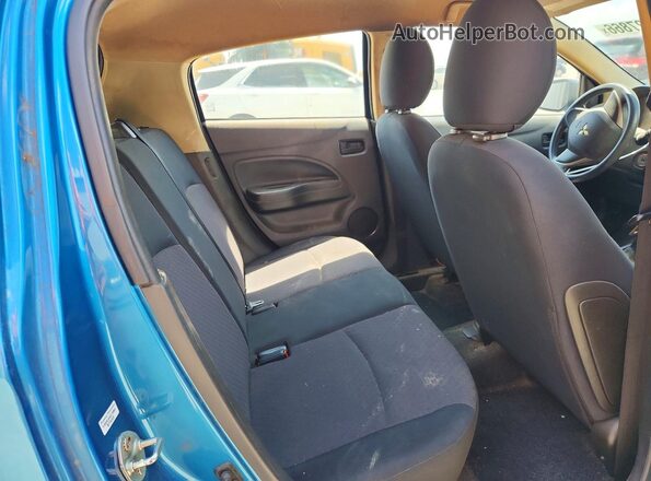 ML32A3HJ7HH015079 2017 MITSUBISHI MIRAGE Blue Вид задніх сидінь
