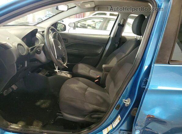 ML32A3HJ8JH003464 2018 MITSUBISHI MIRAGE Синий Вид салона спереди