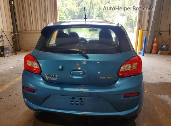 ML32A3HJ8JH003464 2018 MITSUBISHI MIRAGE Синий Вид сзади