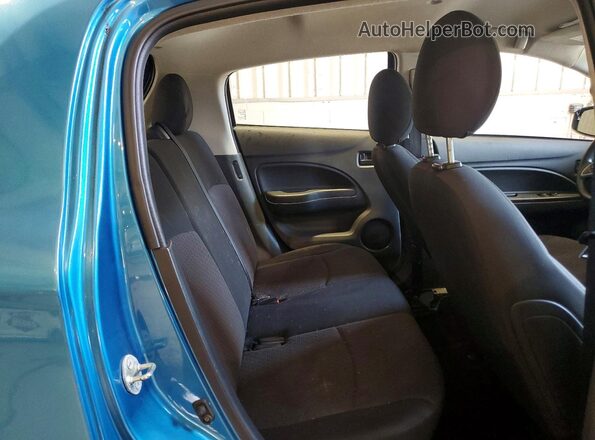 ML32A3HJ8JH003464 2018 MITSUBISHI MIRAGE Синий Вид задней части салона