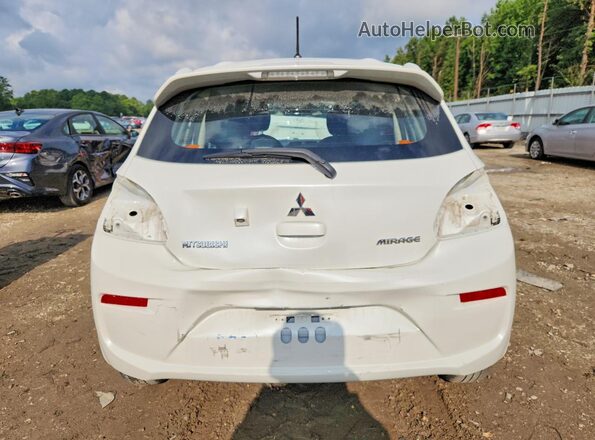 ML32A3HJ8KH007757 2019 MITSUBISHI MIRAGE White Հետևի տեսք