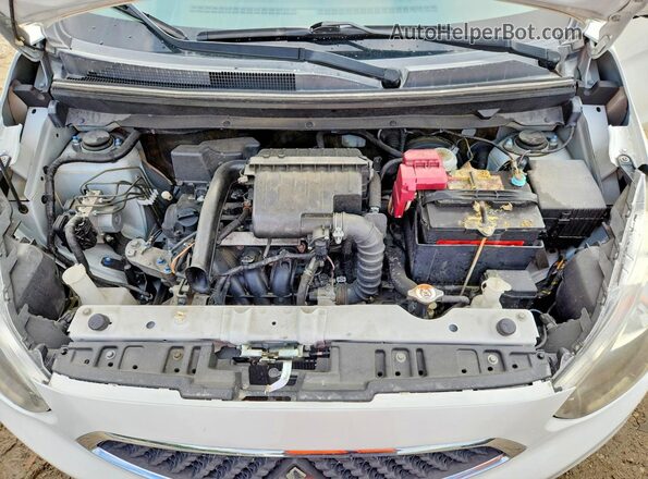 ML32A3HJ8KH007757 2019 MITSUBISHI MIRAGE White Սալոնի հետևի տեսք