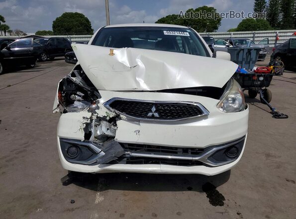 ML32A3HJ8KH014417 2019 MITSUBISHI MIRAGE White Vista frontal