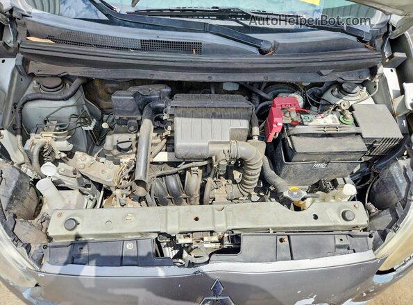 ML32A3HJ9KH004107 2019 MITSUBISHI MIRAGE Серый Вид задней части салона