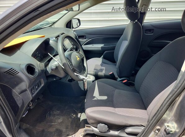 ML32A3HJ9KH004107 2019 MITSUBISHI MIRAGE Серый Вид салона спереди