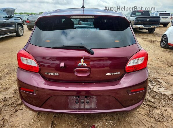 ML32A3HJ9KH009324 2019 MITSUBISHI MIRAGE Фиолетовый Вид сзади