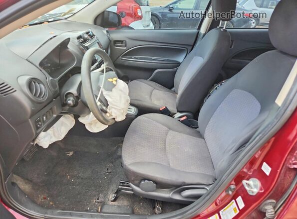 ML32A3HJ9KH009324 2019 MITSUBISHI MIRAGE Фиолетовый Вид салона спереди