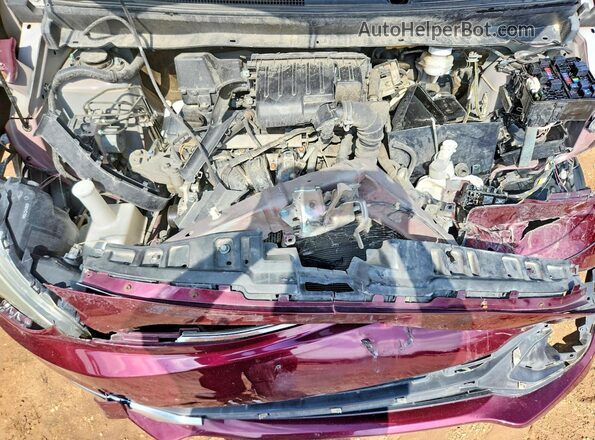 ML32A3HJ9KH009324 2019 MITSUBISHI MIRAGE Фиолетовый Вид задней части салона