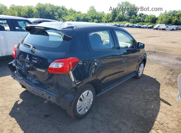 ML32A3HJ9KH014569 2019 MITSUBISHI MIRAGE Black Задня права чверть