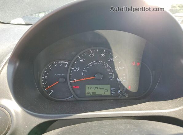 ML32A3HJXHH018008 2017 MITSUBISHI MIRAGE Черный Вид щитка приборов