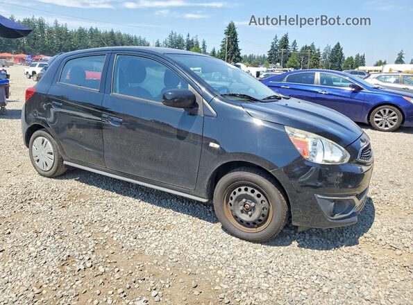 ML32A3HJXHH018008 2017 MITSUBISHI MIRAGE Черный Передняя правая четверть