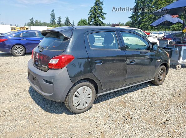 ML32A3HJXHH018008 2017 MITSUBISHI MIRAGE Черный Задняя правая четверть