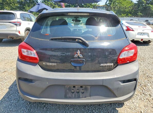 ML32A3HJXHH018008 2017 MITSUBISHI MIRAGE Черный Вид сзади