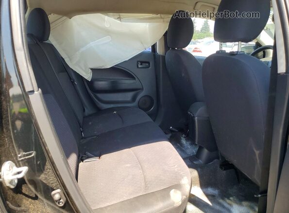ML32A3HJXHH018008 2017 MITSUBISHI MIRAGE Черный Вид задней части салона