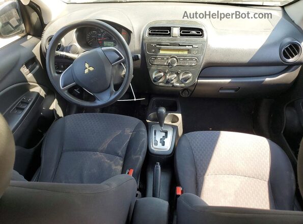 ML32A3HJXHH018008 2017 MITSUBISHI MIRAGE Черный Вид панели приборов
