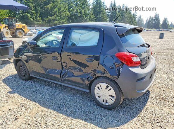 ML32A3HJXHH018008 2017 MITSUBISHI MIRAGE Черный Задняя левая четверть