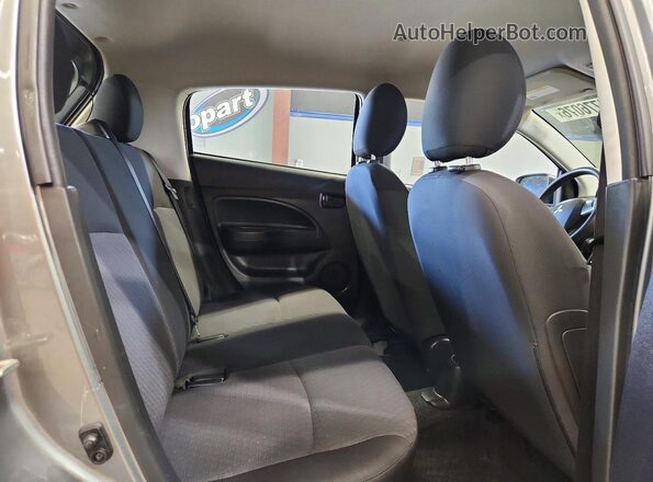 ML32A3HJXJH000968 2018 MITSUBISHI MIRAGE Gray Вид задніх сидінь