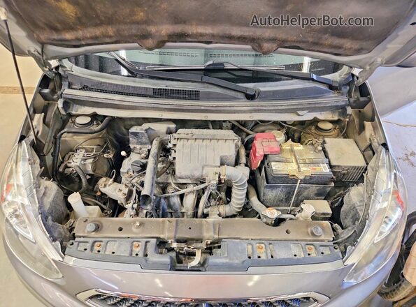 ML32A3HJXJH000968 2018 MITSUBISHI MIRAGE Gray Вид задньої частини салону