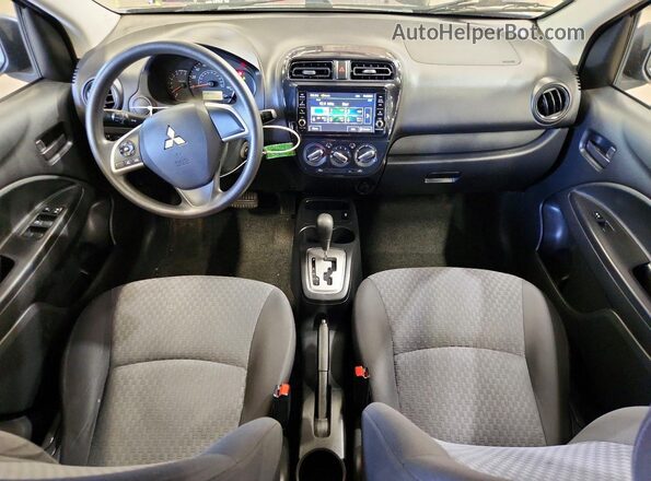 ML32A3HJXJH000968 2018 MITSUBISHI MIRAGE Gray Вид панелі приладів