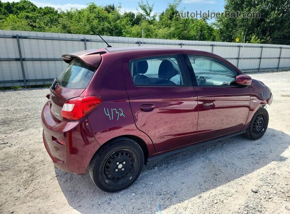 ML32A3HJXKH003550 2019 MITSUBISHI MIRAGE Burgundy Задня права чверть
