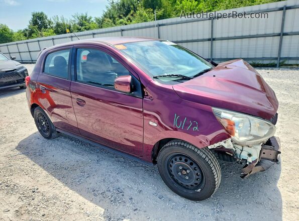 ML32A3HJXKH003550 2019 MITSUBISHI MIRAGE Burgundy Передня права чверть
