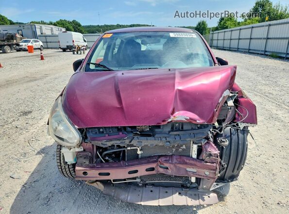 ML32A3HJXKH003550 2019 MITSUBISHI MIRAGE Burgundy Вид спереду