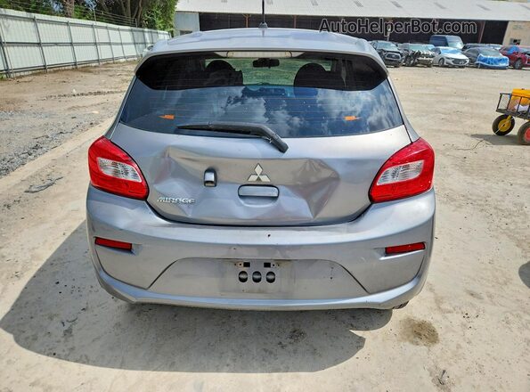 ML32A3HJXLH007468 2020 MITSUBISHI MIRAGE Gray Widok z tyłu